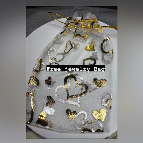 2 colors available 2 in 1 Bracelet/Anklet Black or Blue  heart evil eye - Picture 10 of 10